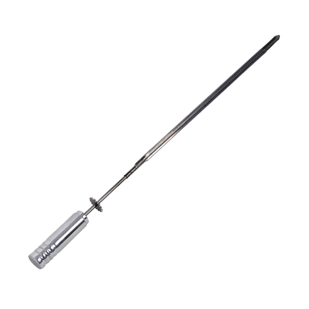 Espeto Espada Giratório Churrasqueira Inox 67,5cm