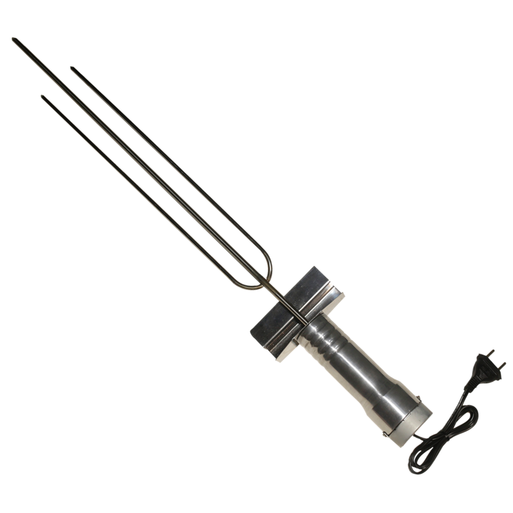Espeto Giratório Elétrico Churrasco com Base