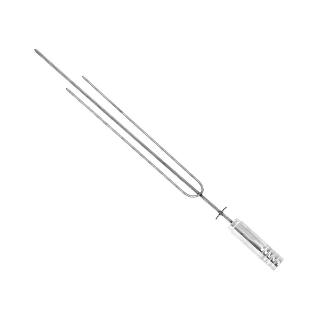 Espeto Tridente Giratório Inox 67,5cm