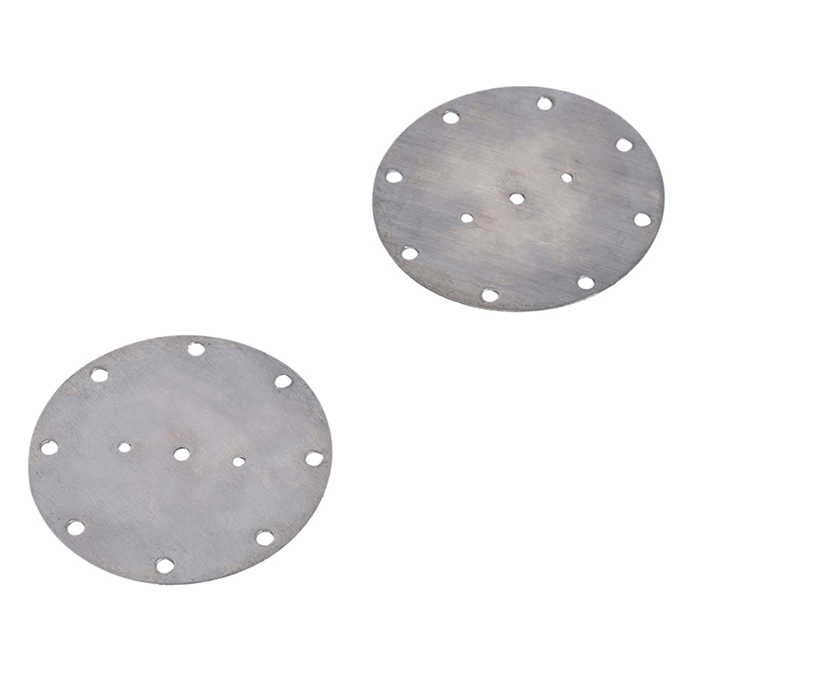 Par Disco em Inox Para Espeto Giratório Carrossel